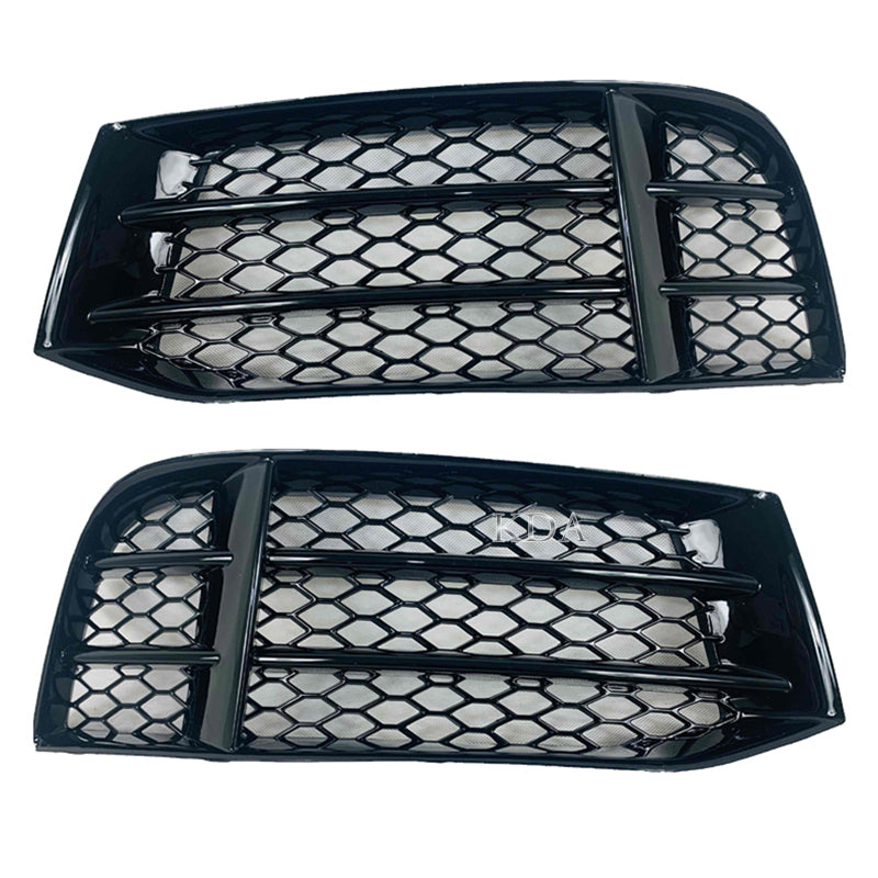 Grille de pare-chocs avant antibrouillard en nid d'abeille pour Audi RS5  2013-2016