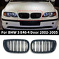 calandre noir brillant pour BMW Série 3 E46 4D 2002-2005