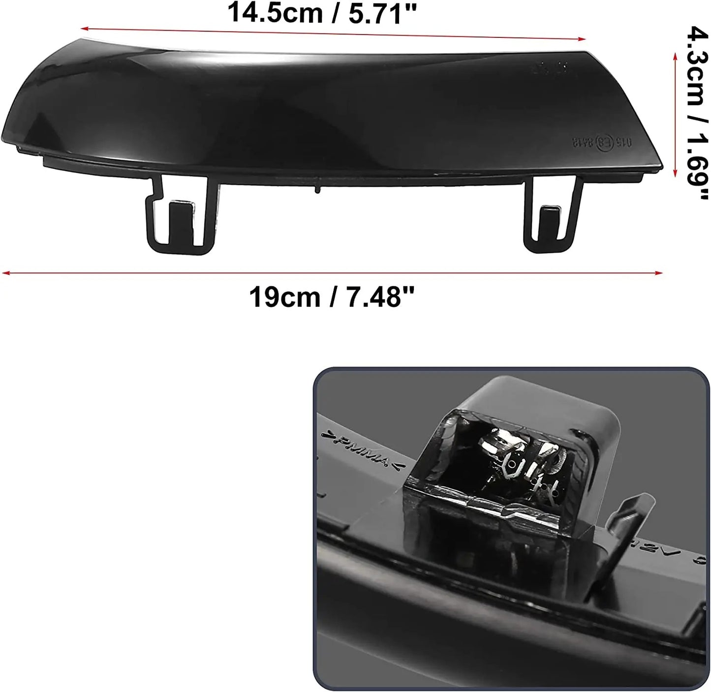 CLIGNOTANT RÉTROVISEUR dynamique pour VW GOLF5 JETTA PASSAT SHARAN EOS SUPERBE PASSAT