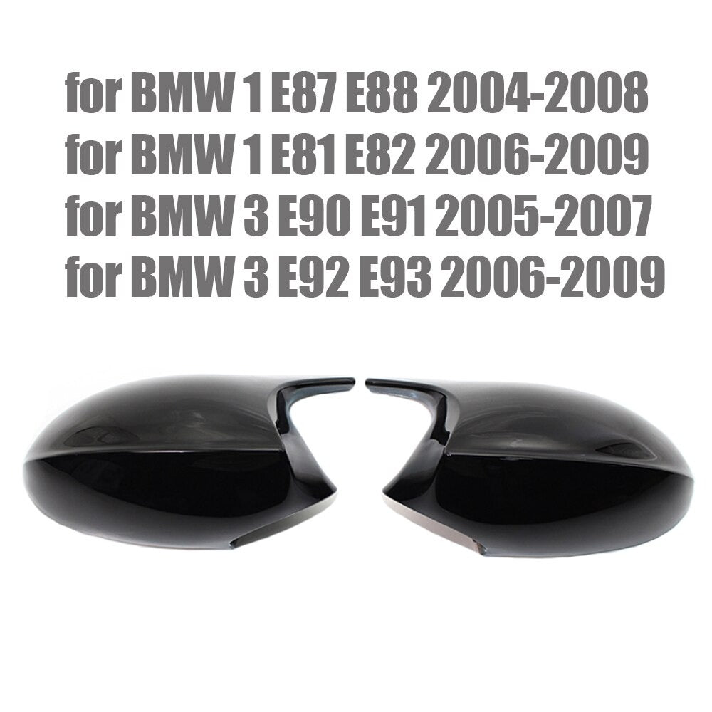 Couvercle de rétroviseur pour BMW 1 3 Series pour E81 E82 E87 E88 E90- E93  2005-2009 Couverture De Rétroviseur Latéral De Voiture Couverture De Vue  Arrière Coques Rétroviseur : : Auto et Moto